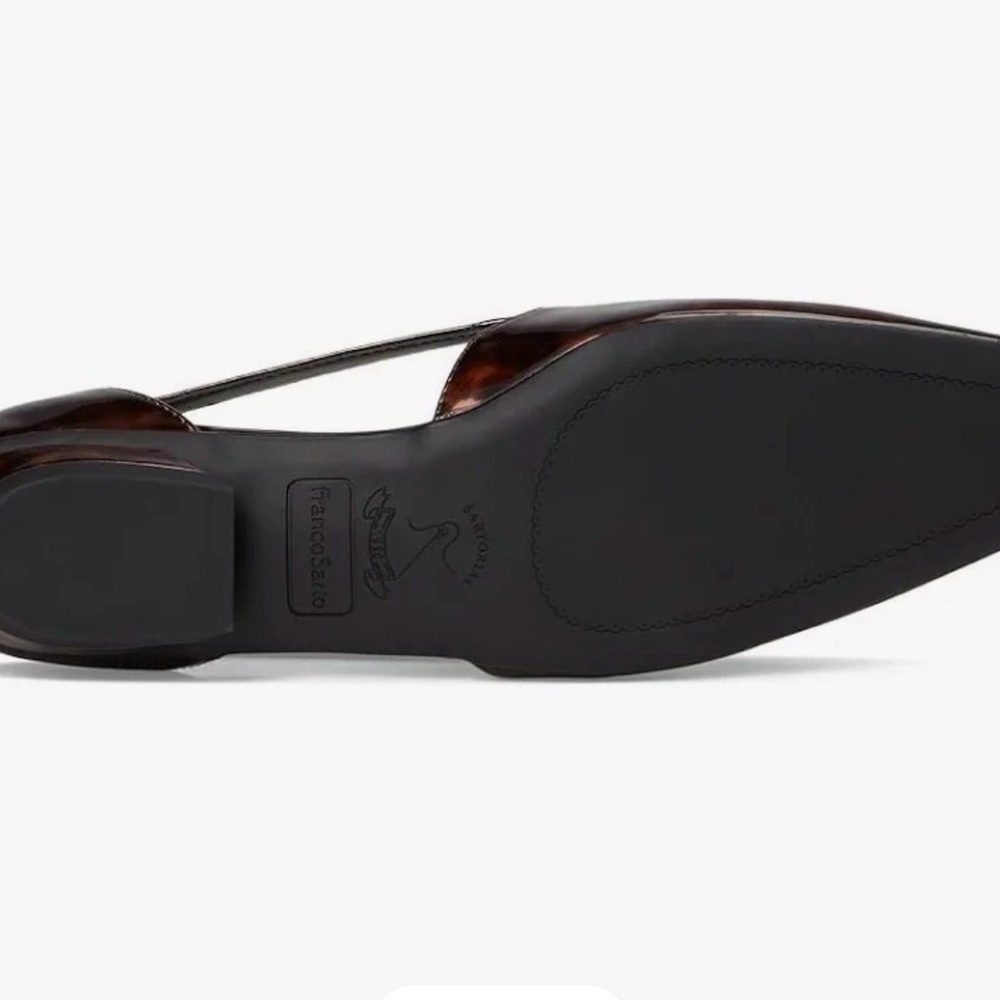 Franco Sarto Dark Brown Flats - Picture 5 of 5
